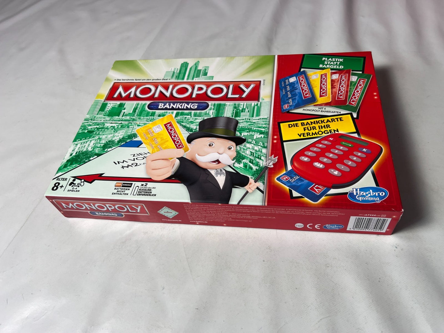 Monopoly Banking Rot  Hasbro  Vollständig - Ansicht 8