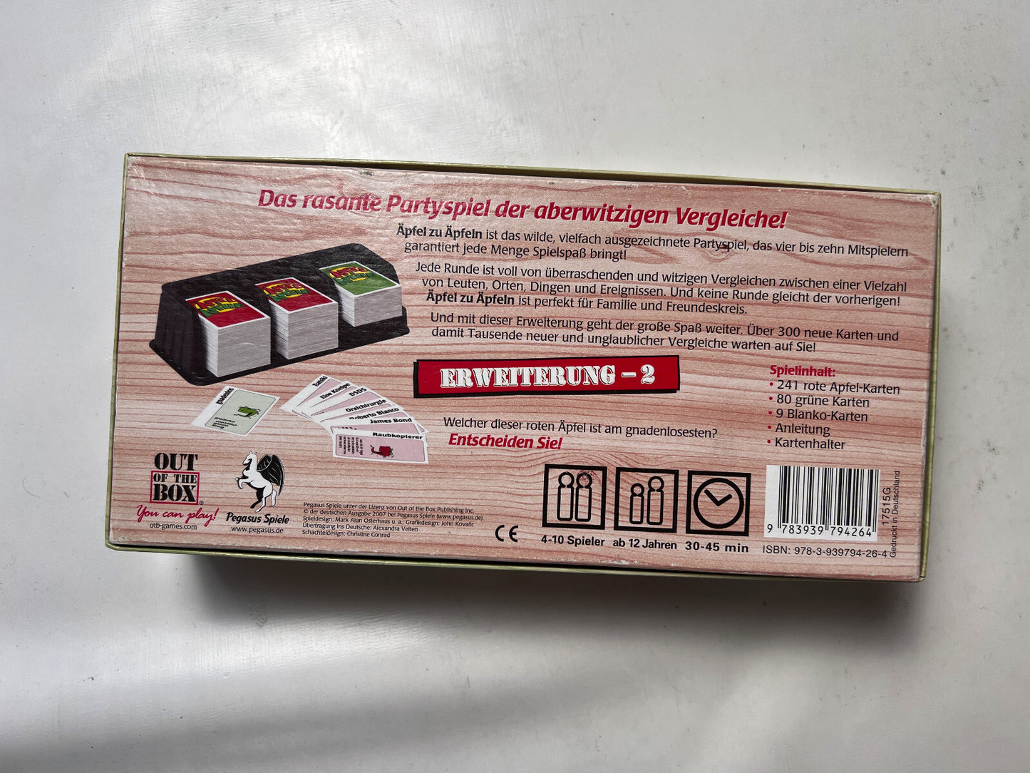 Detailfoto 2 – SKU A6248 – Kartenspiel gebraucht bei Brettspielimperium