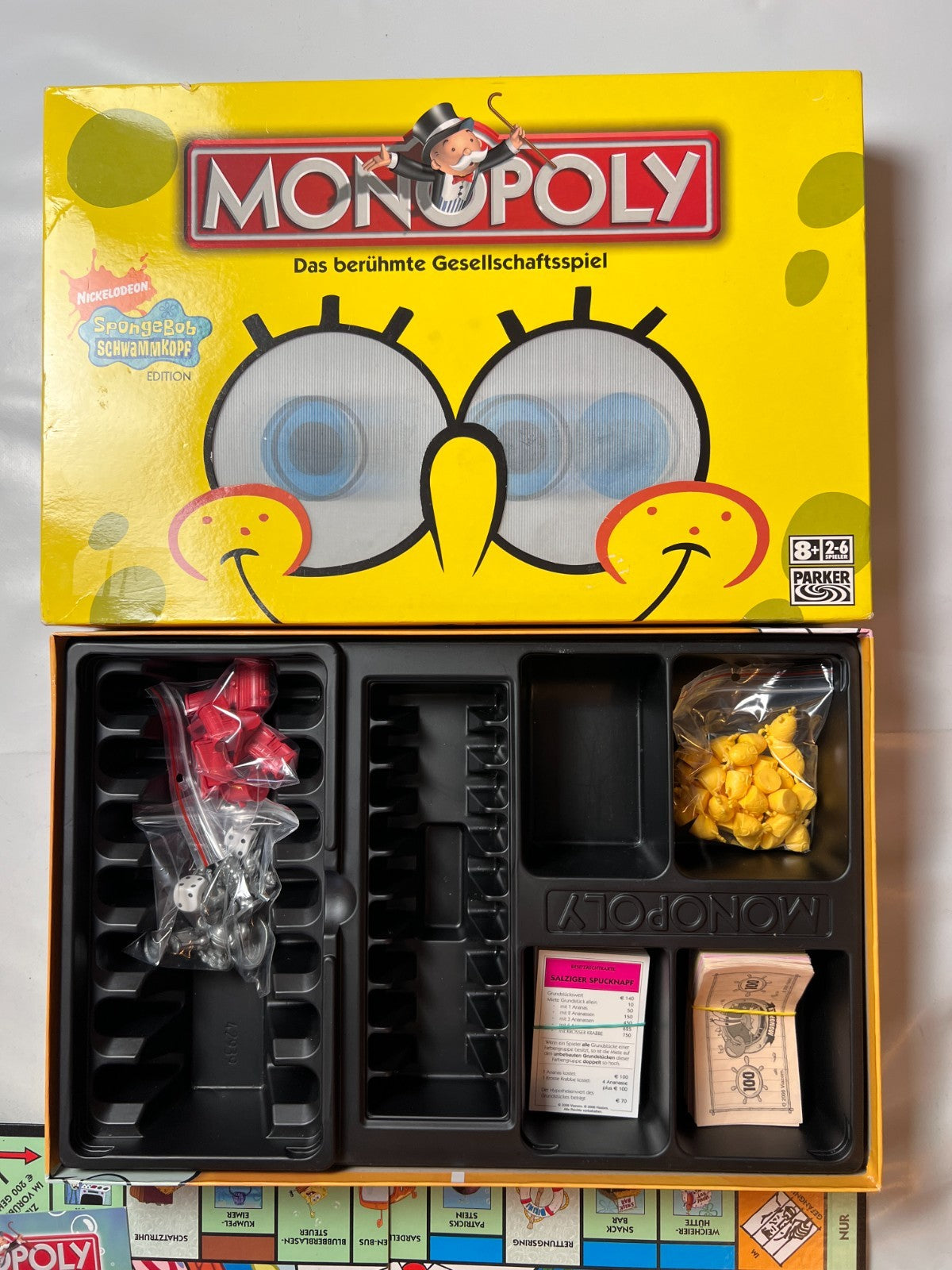 Monopoly Spongebob  Parker 2006  Vollständig - Ansicht 3