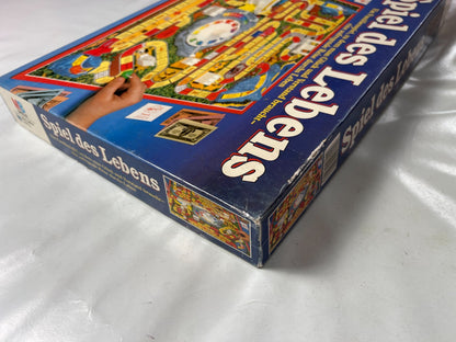 Spiel des Lebens MB 1984 Spiel blaue Ausgabe Brettspiel 2 Fahnen Vollständig - Ansicht 12