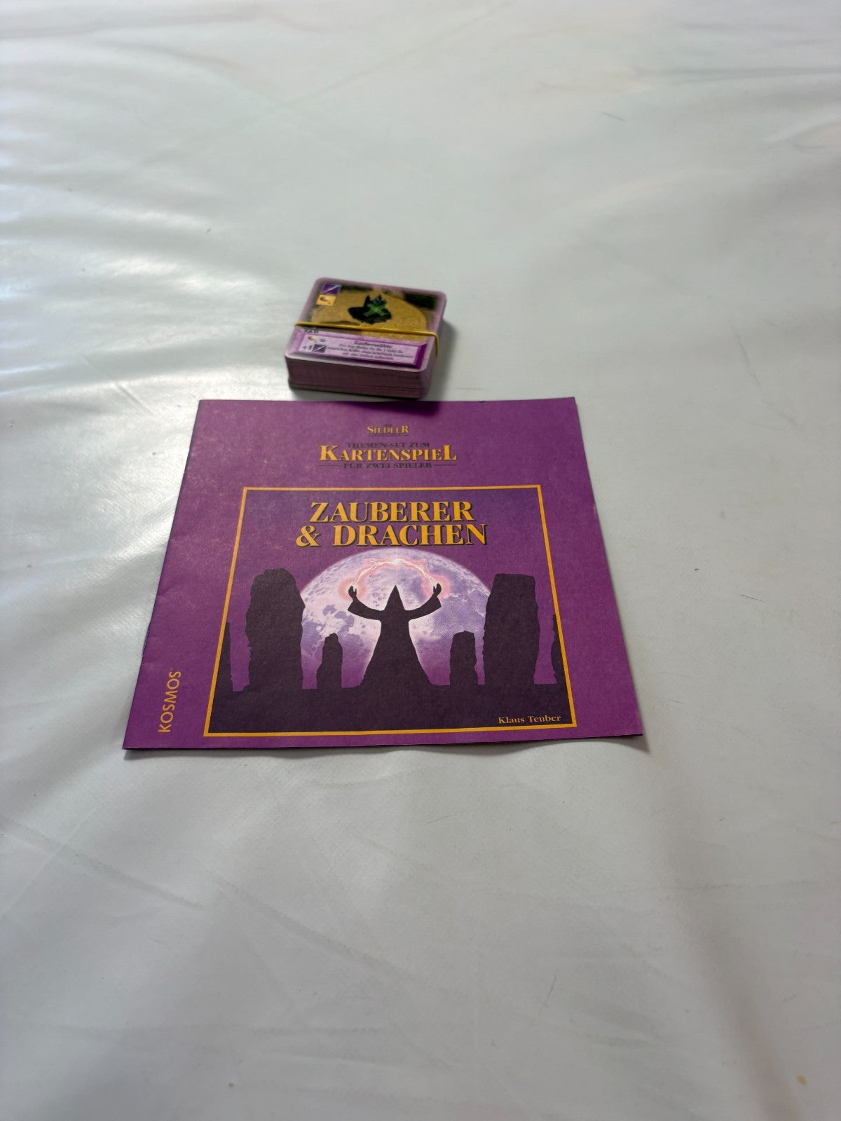 Zauberer & Drachen Themen Set Kartenspiel Siedler Von Catan Kosmos  Vollständig - Ansicht 3