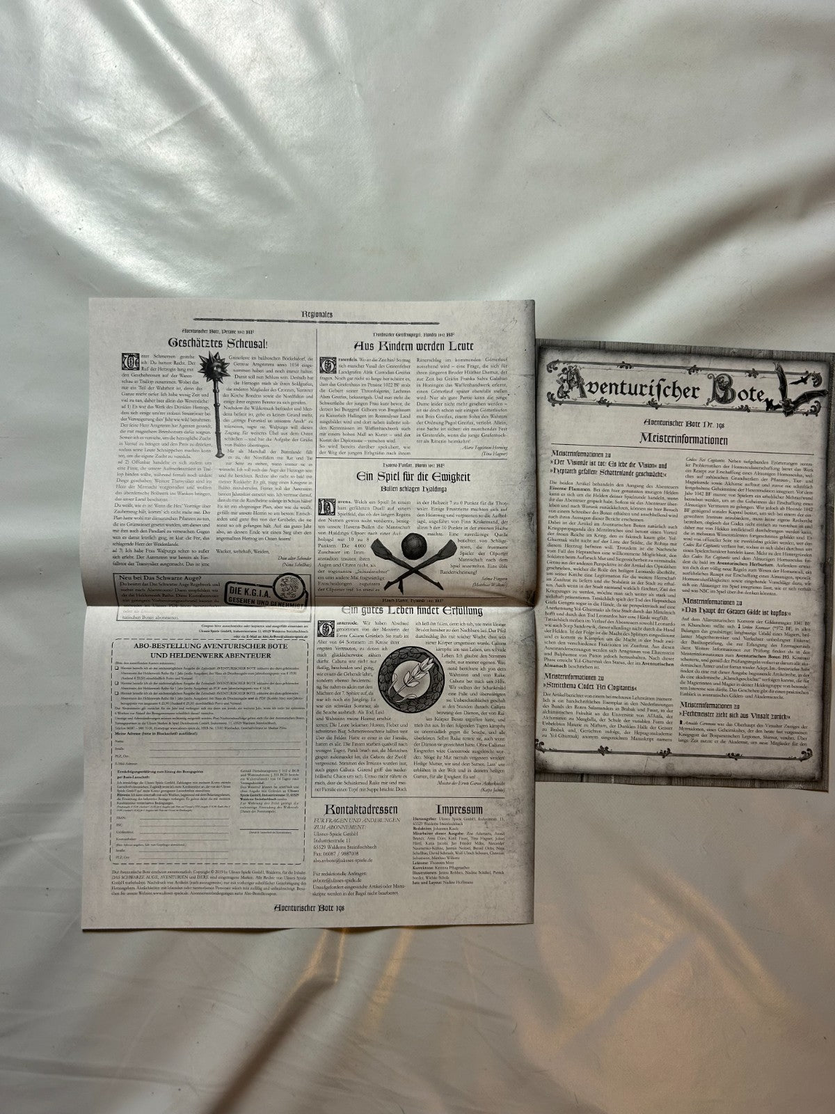 Detailfoto 6 – SKU A11819 – Rollenspiel-Buch gebraucht bei Brettspielimperium