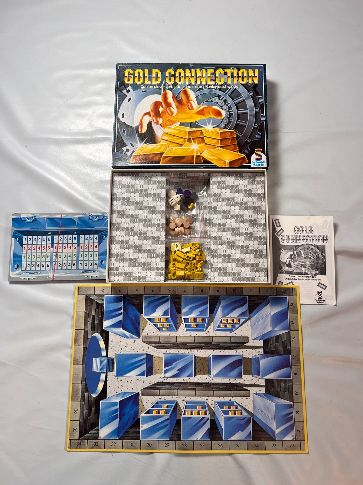 Gold Connection - Brettspiel Schmidt Spiele 1992 - Vollständig - Ansicht 2