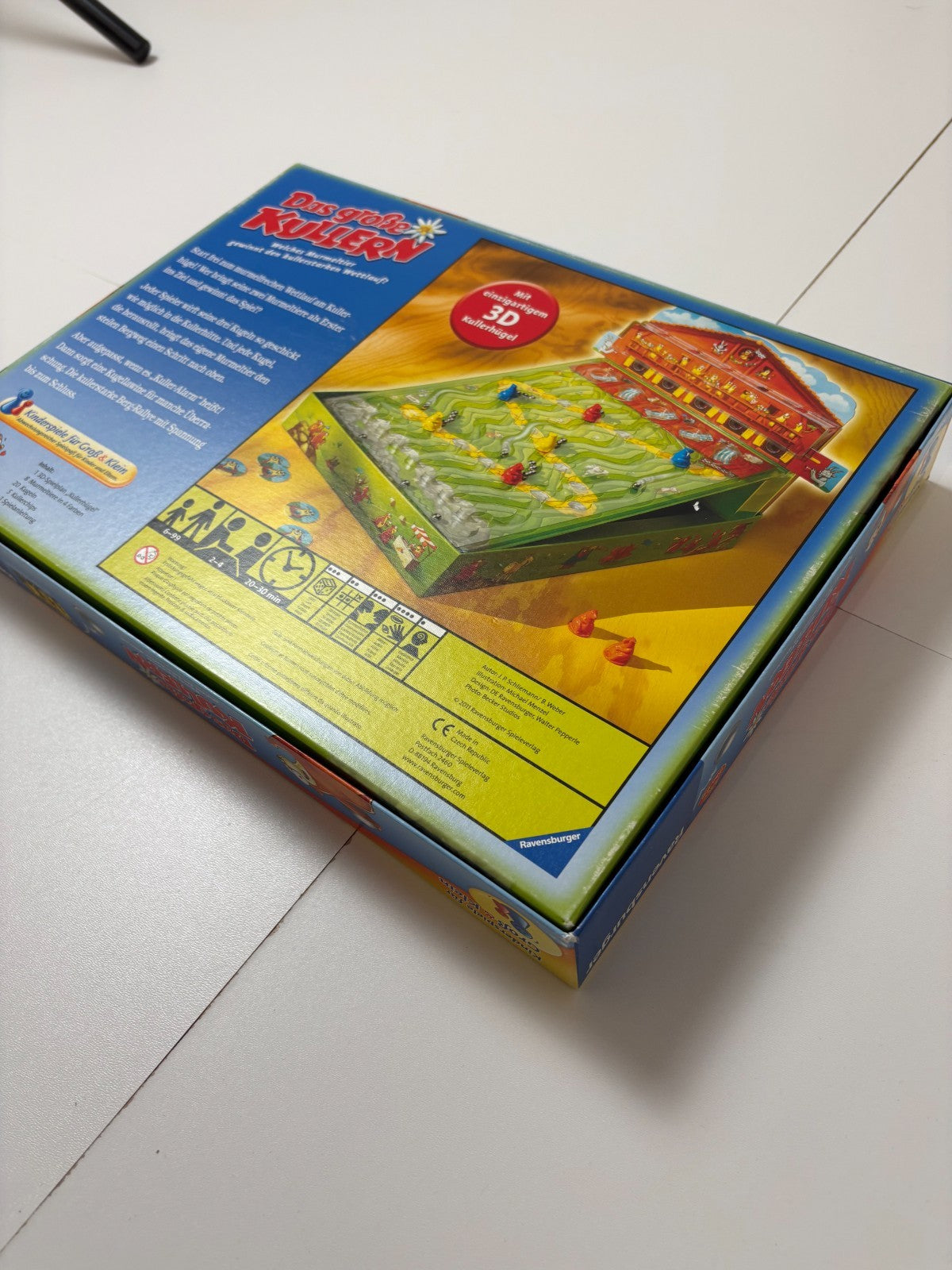 Das große Kullern spiel Brettspiel Ravensburger 2011 - Vollständig - Ansicht 11
