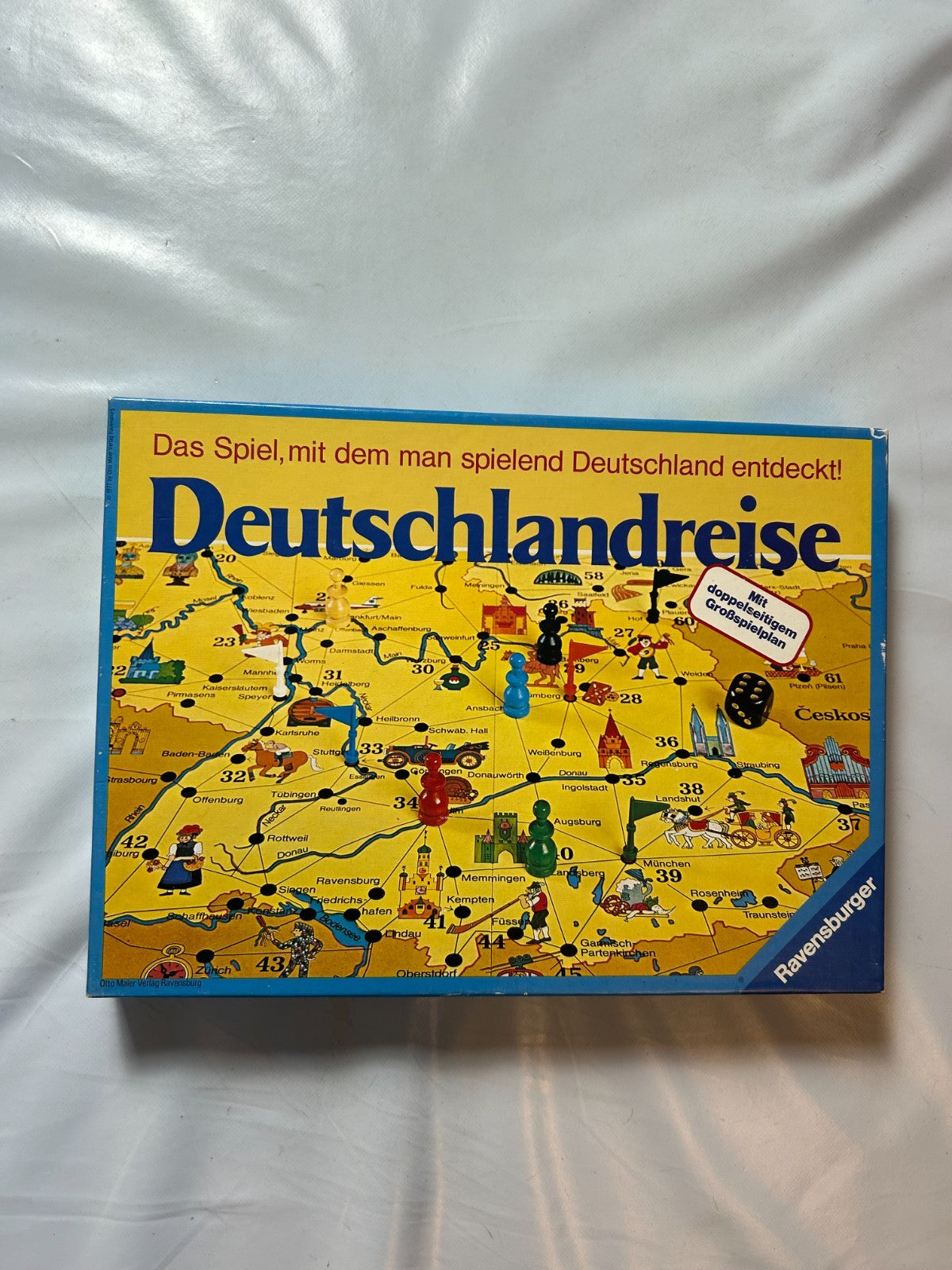 Deutschlandreise  Ravensburger 1977  Vollständig - Ansicht 2