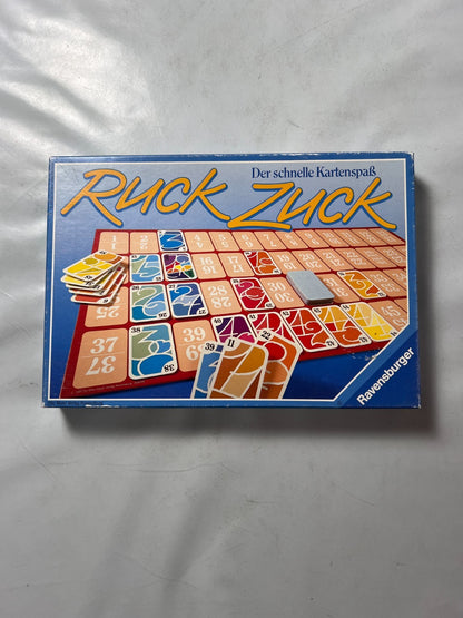 Ruck Zuck der schnelle Kartenspaß - Ravensburger Legespiel 1987 -Vollständig - Ansicht 7