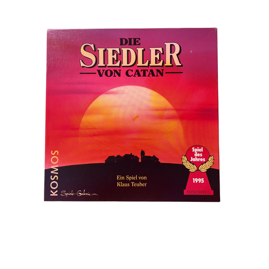 Brettspiel Die Siedler von Catan - Kosmos 1995 - Holz - vollständig - Ansicht 1