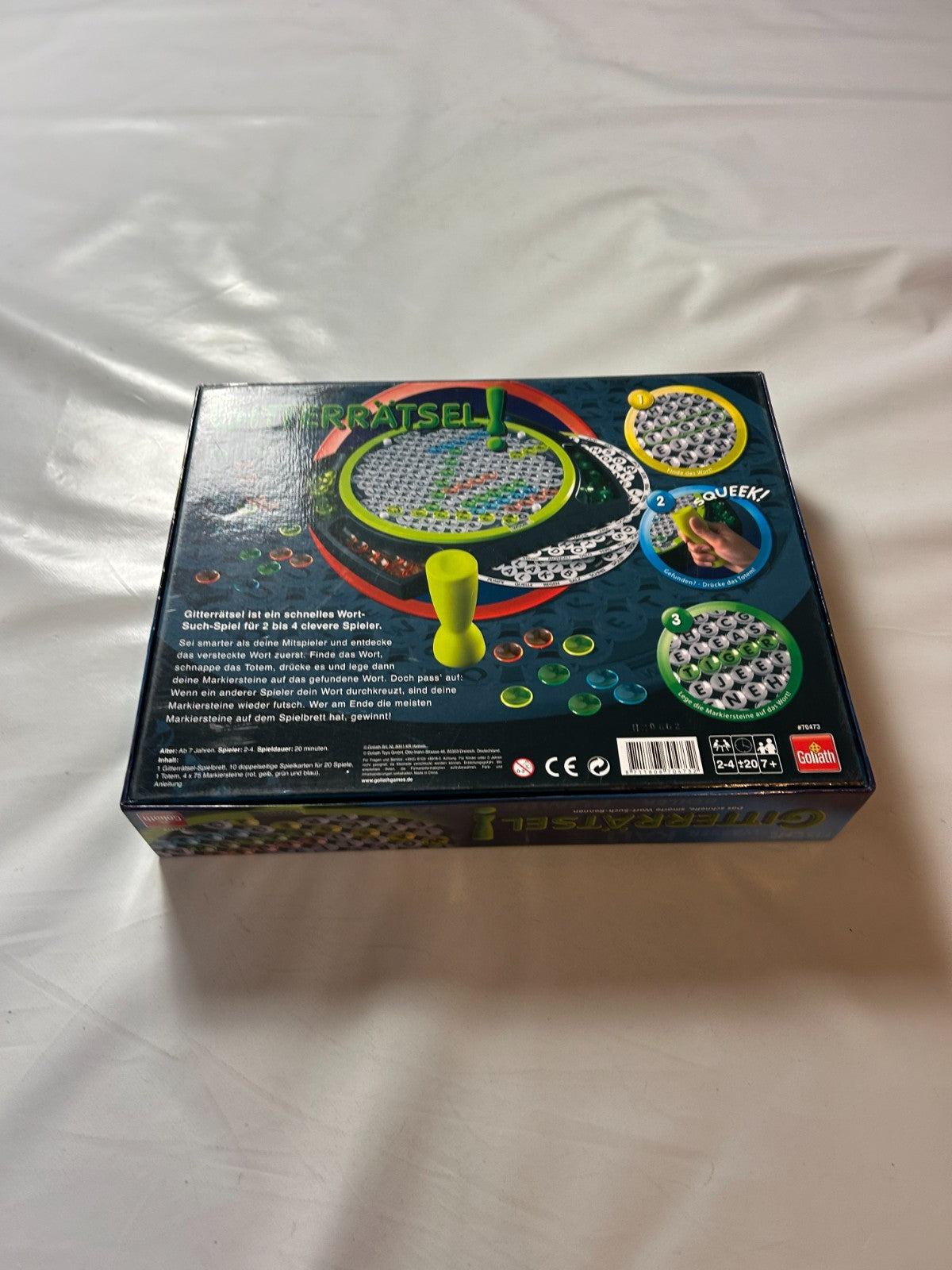 Gitterrätsel Goliath 70473 Brettspiel Gesellschaftsspiel  Vollständig - Ansicht 9