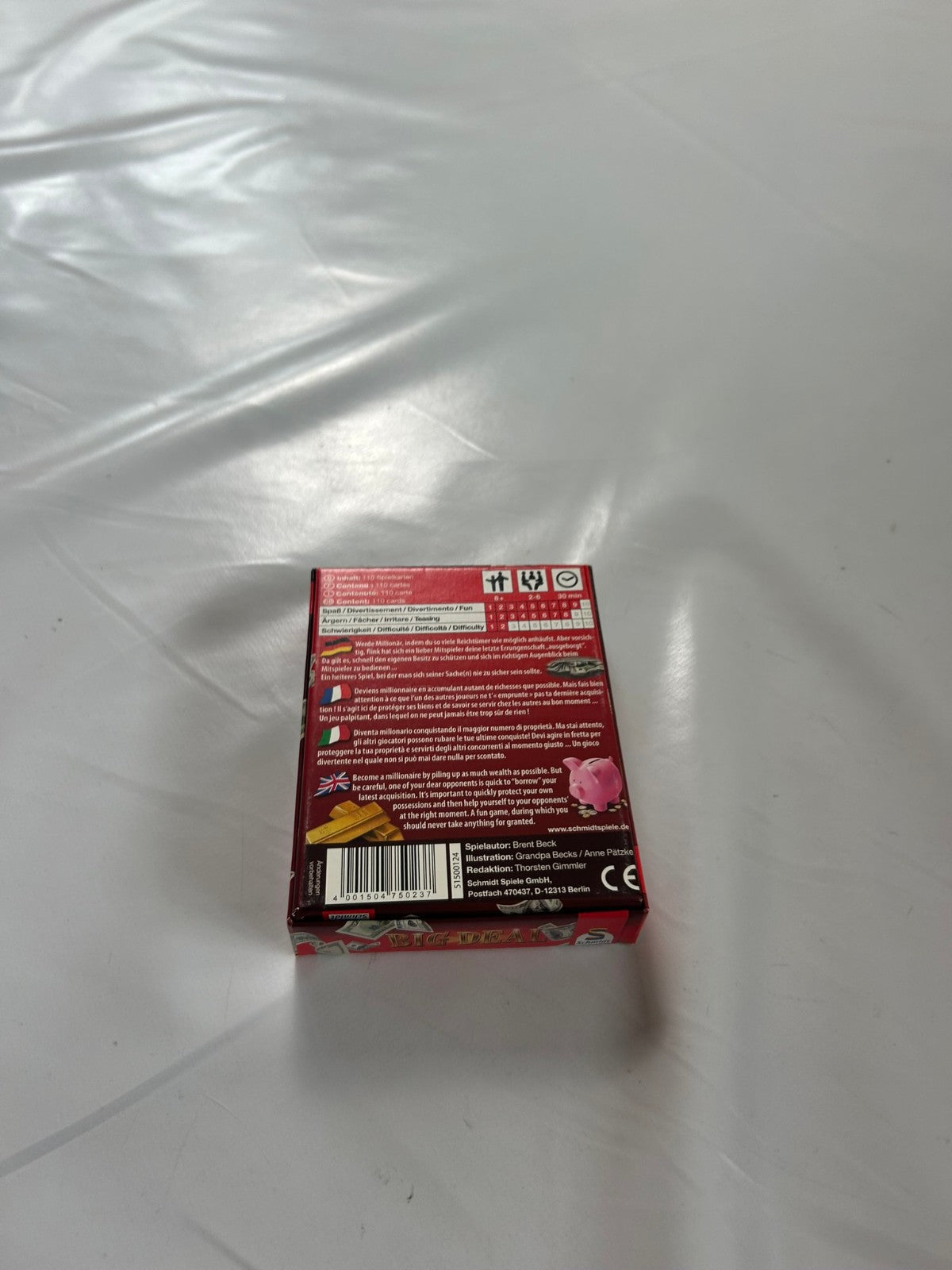 Detailfoto 9 – SKU A9828 – Kartenspiel gebraucht bei Brettspielimperium