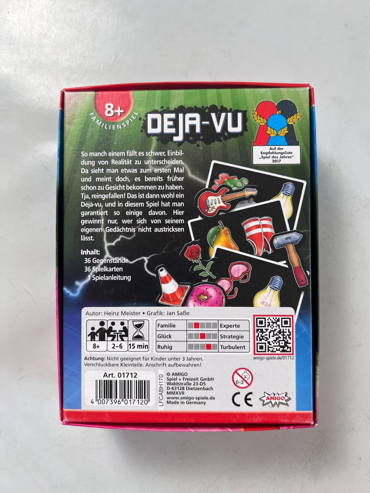 Detailfoto 2 – SKU A10724 – Kartenspiel gebraucht bei Brettspielimperium
