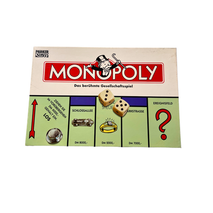 Brettspiel   Monopoly  Parker DMVersion 1996  Vollständig - Ansicht 1