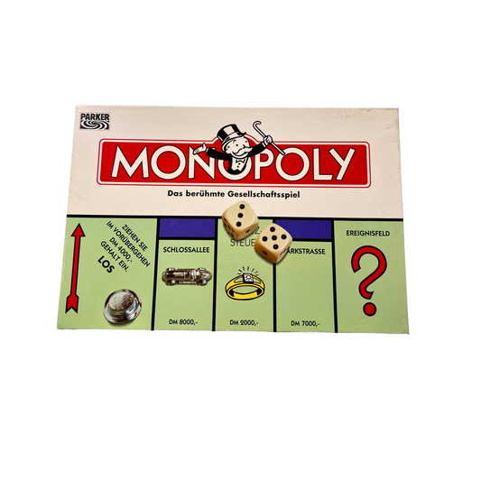 Brettspiel   Monopoly  Parker DMVersion 1996  Vollständig - Ansicht 1