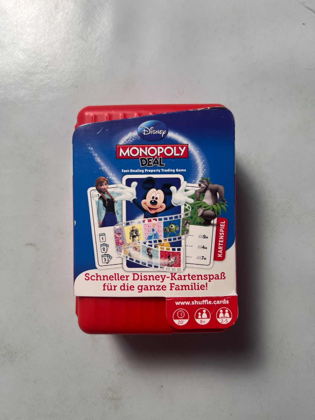 MONOPOLY DEAL SHUFFLE Disney  Hasbro  Vollständig - Ansicht 5