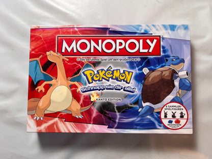 MONOPOLY  POKEMON  KANTO Edition deutsch Zinn Figuren  Vollständig - Ansicht 5