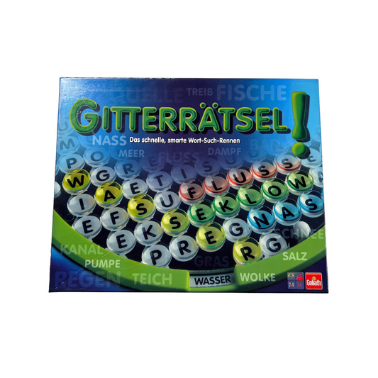 Gitterrätsel Goliath 70473 Brettspiel Gesellschaftsspiel  Vollständig - Ansicht 1