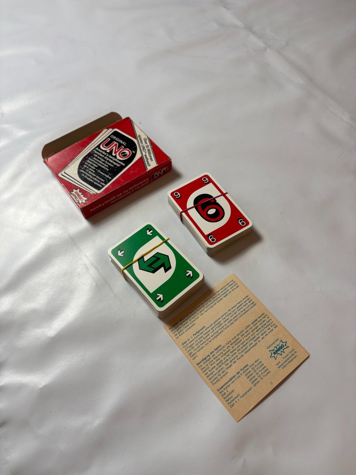 Original UNO Kartenspiel Amigo 80er Vintage Retro - Vollständig - Ansicht 9