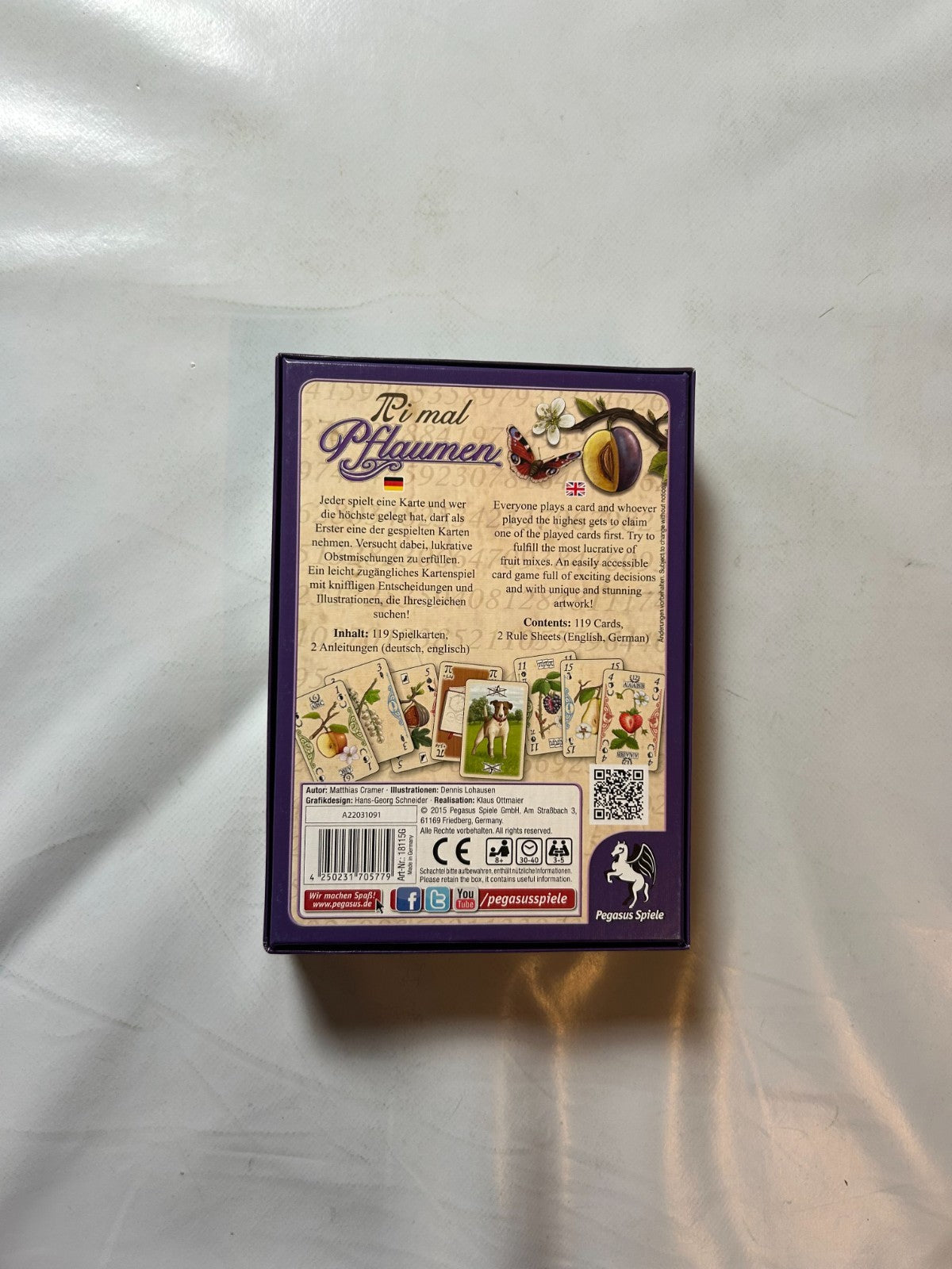 Pi mal Pflaumen Spiel Pegasus Spiele Kartenspiel  Vollständig - Ansicht 8