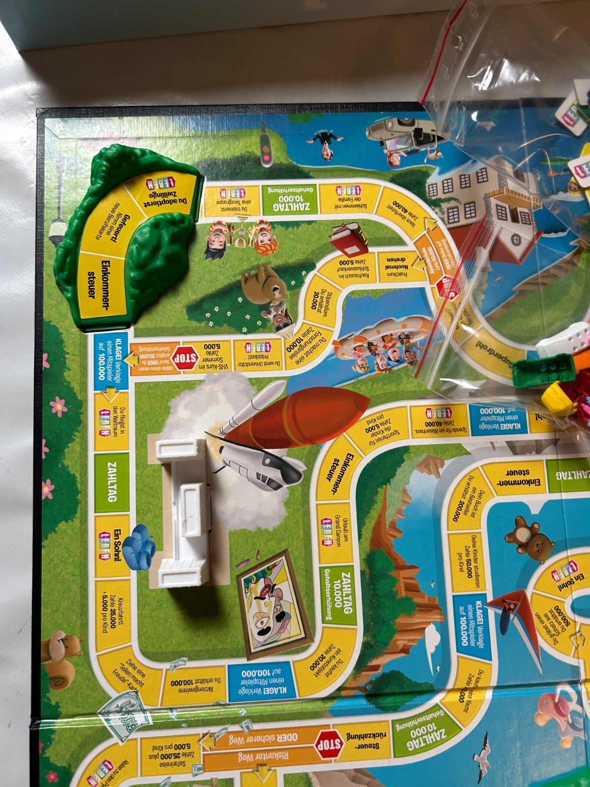 Das Spiel des Lebens Original Hasbro 2015 Brettspiel  Vollständig - Ansicht 12