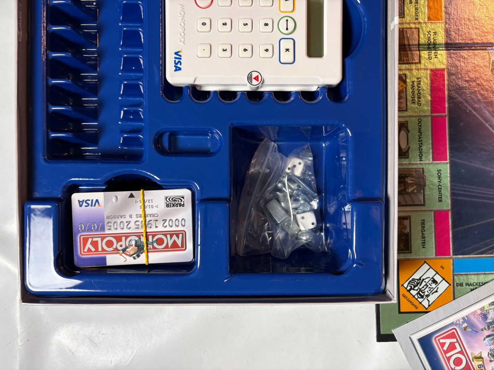 Brettspiel  Monopoly Banking  Parker 2005  Vollständig funktionsfähig - Ansicht 9