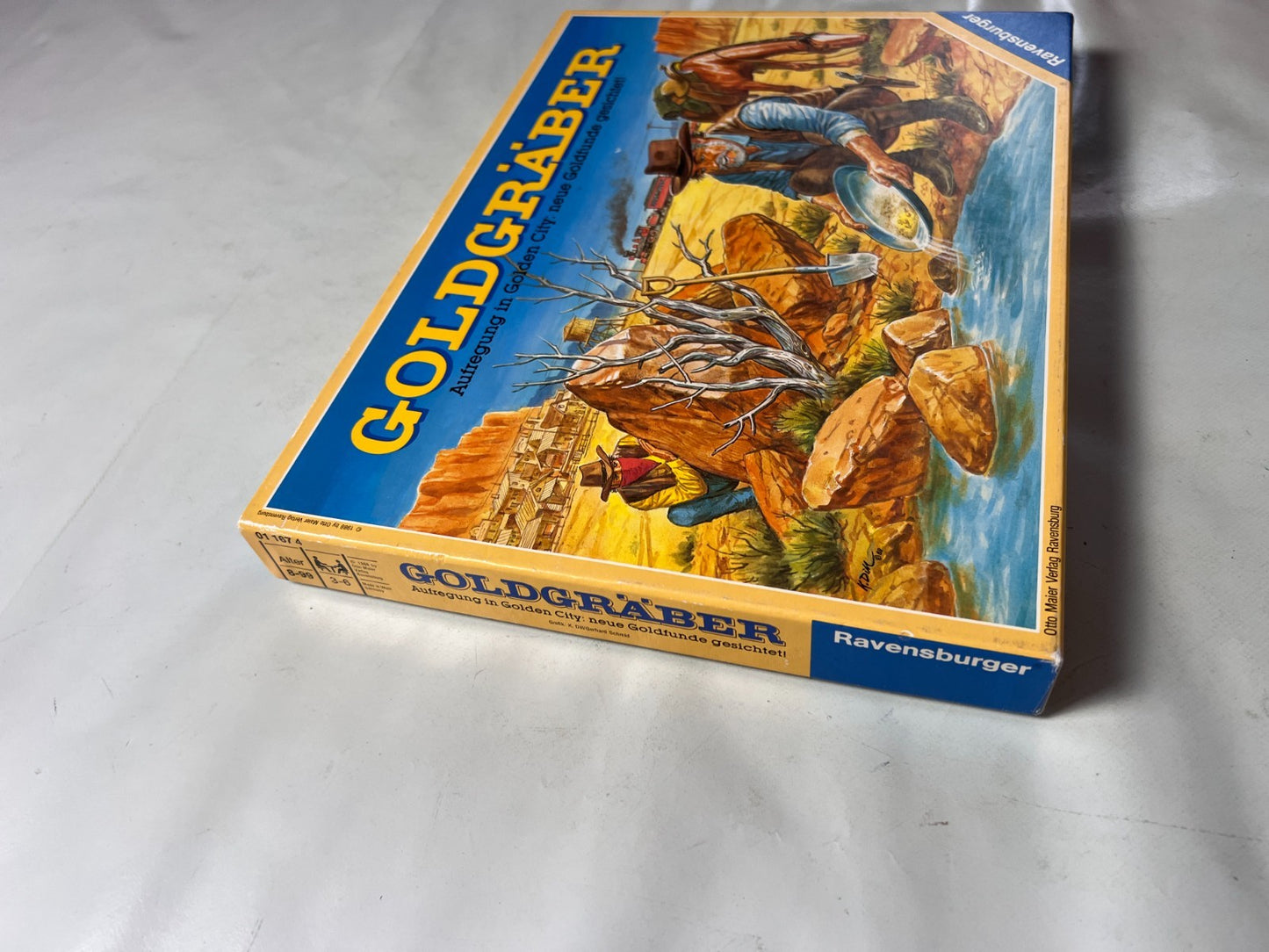 Goldgräber Brettspiel Aufregung in golden City  Ravensburger  Vollständig - Ansicht 6