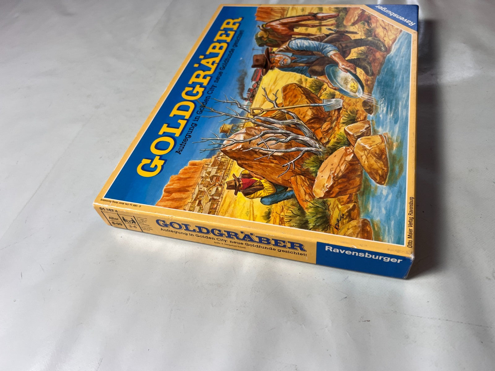Goldgräber Brettspiel Aufregung in golden City  Ravensburger  Vollständig - Ansicht 6