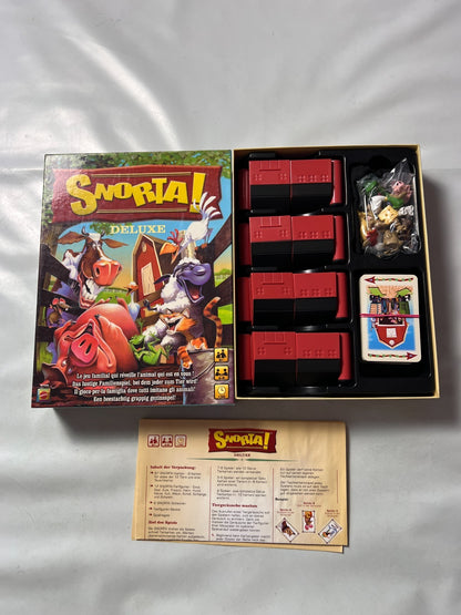 Snorta! Deluxe  Brettspiel Gesellschaftsspiel  Mattel 2009  vollständig - Ansicht 2