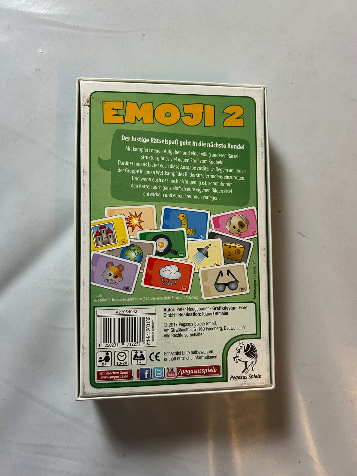 Detailfoto 8 – SKU A9053 – Kartenspiel gebraucht bei Brettspielimperium