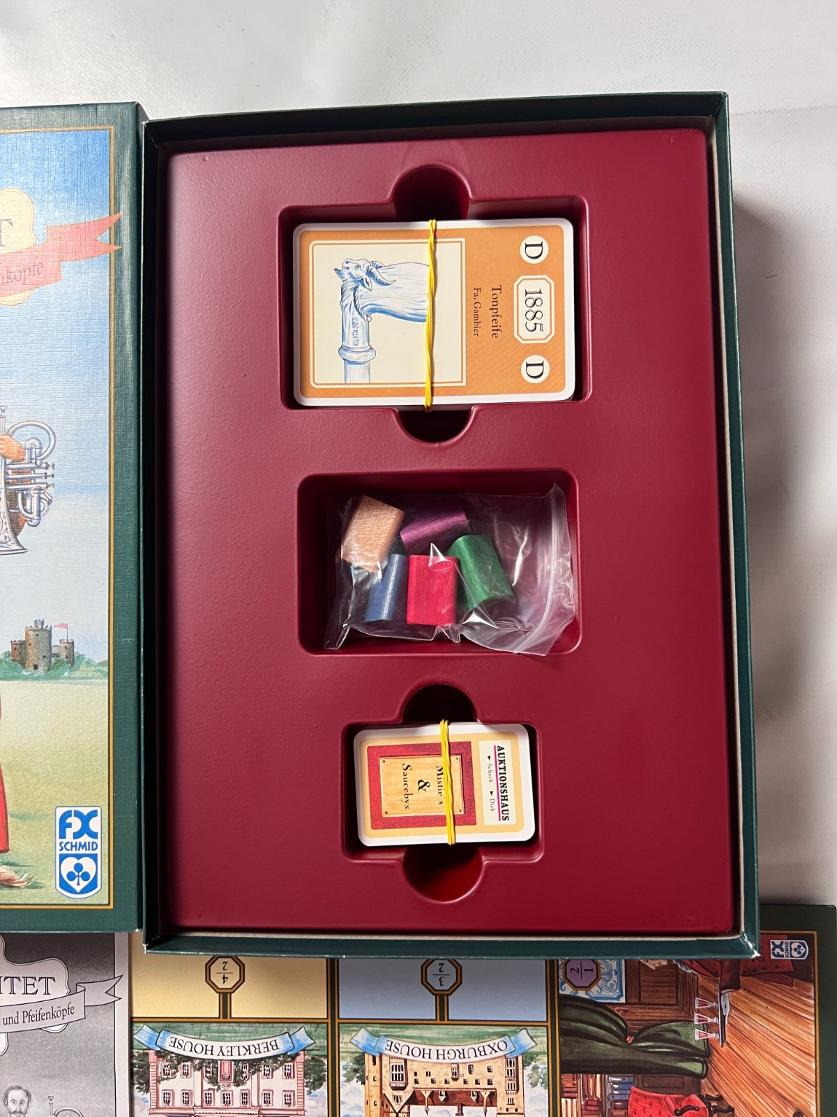 Adel verpflichtet Brettspiel FX Schmid 1990 Gesellschaftsspiel   Vollständig - Ansicht 3