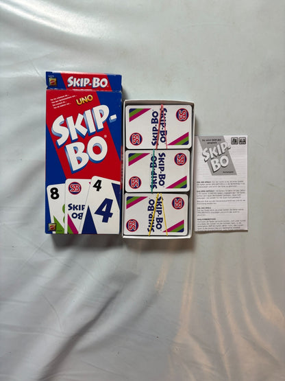SkipBo  Mattel blau rote Ausgabe 2010   vollständig - Ansicht 10
