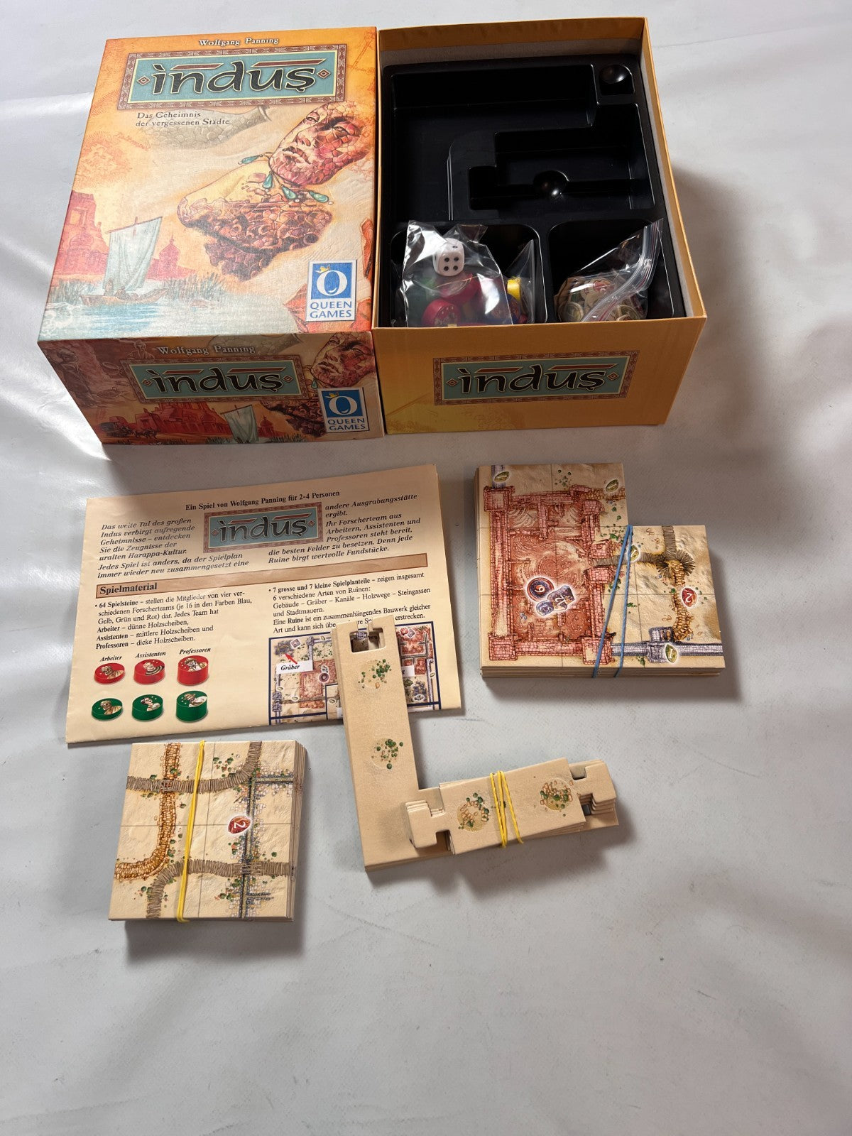 Indus Queen Games Brettspiel Familienspiel Spiel -  Vollständig - Ansicht 4