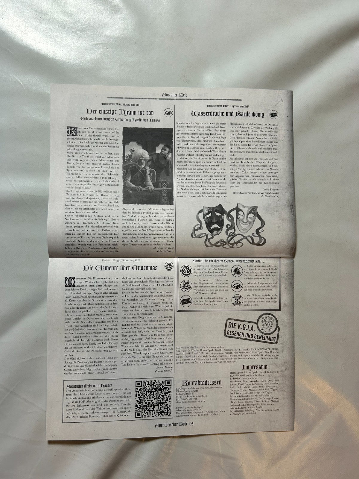 Detailfoto 6 – SKU A11836 – Rollenspiel-Buch gebraucht bei Brettspielimperium