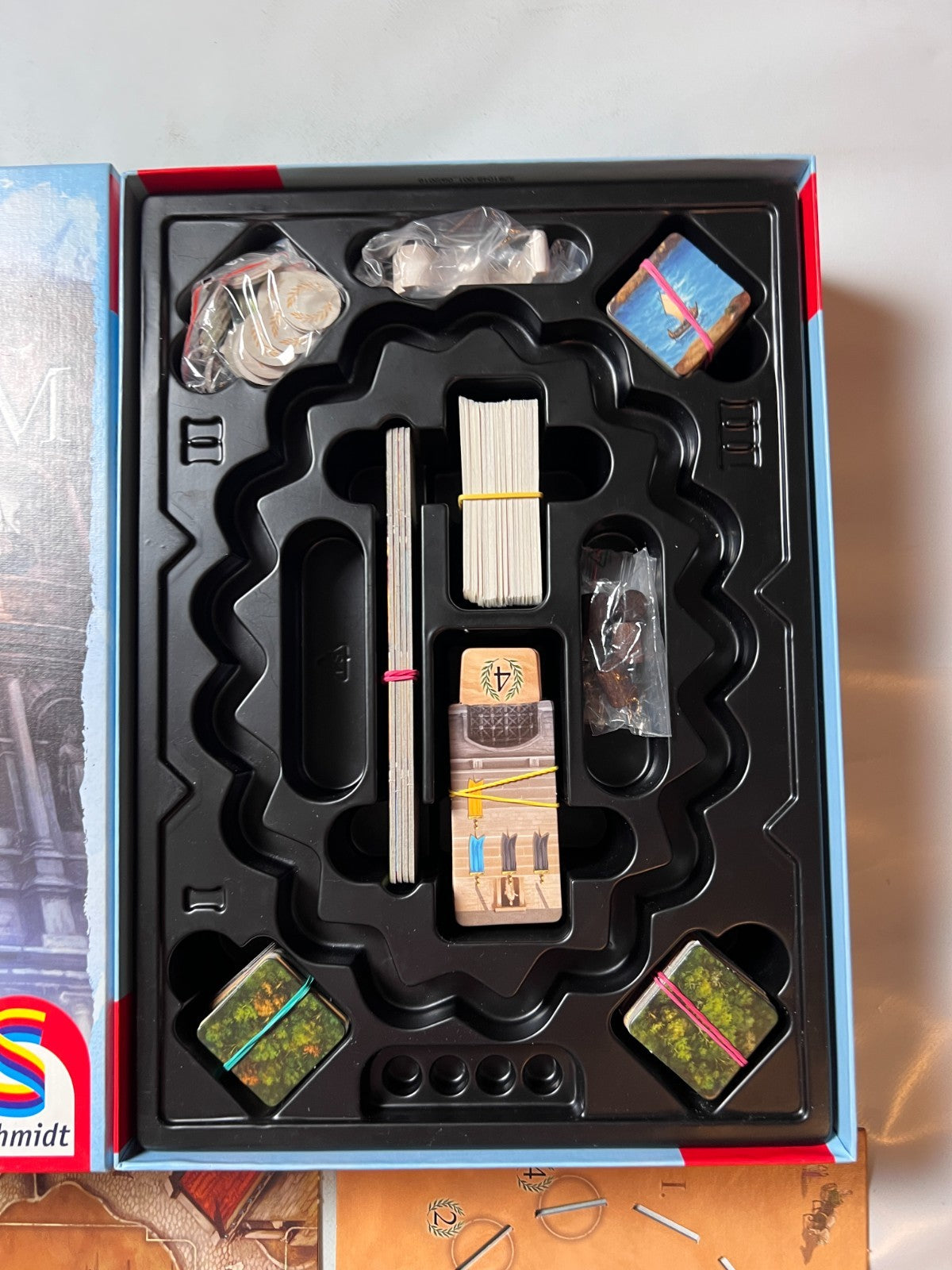 Die Baumeister des Colosseum Spiel Schmidt Brettspiel  Vollständig - Ansicht 3