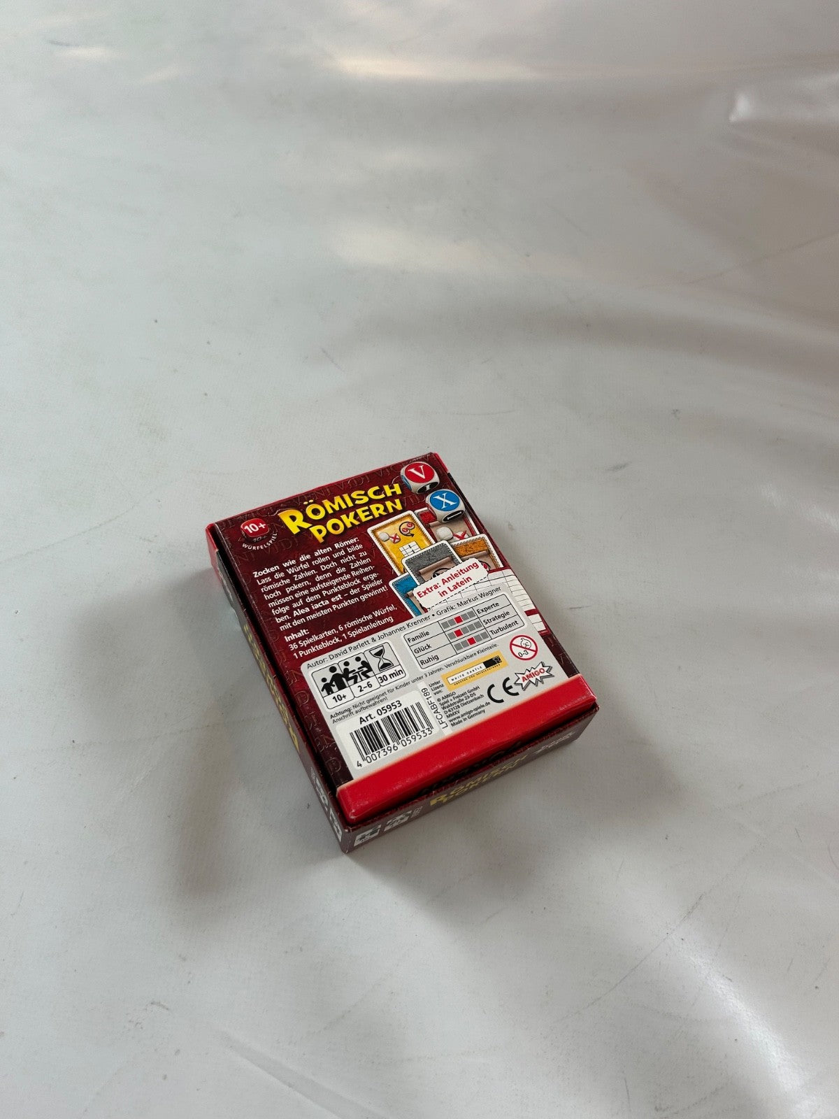 Detailfoto 11 – SKU A11190 – Kartenspiel gebraucht bei Brettspielimperium