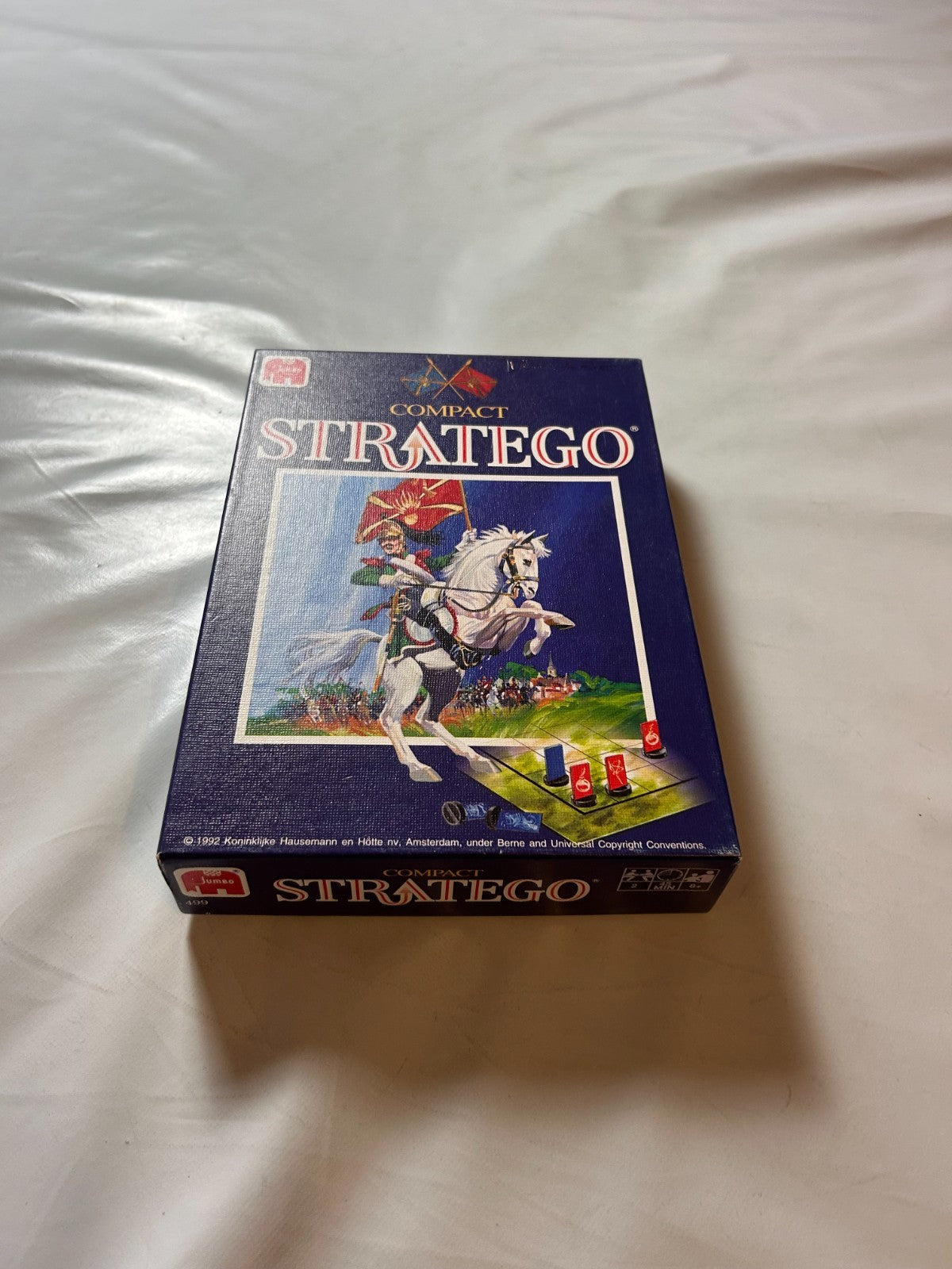 Compact STRATEGO  JUMBO 499 Spiel Brettspiel 1992  Vollständig - Ansicht 3