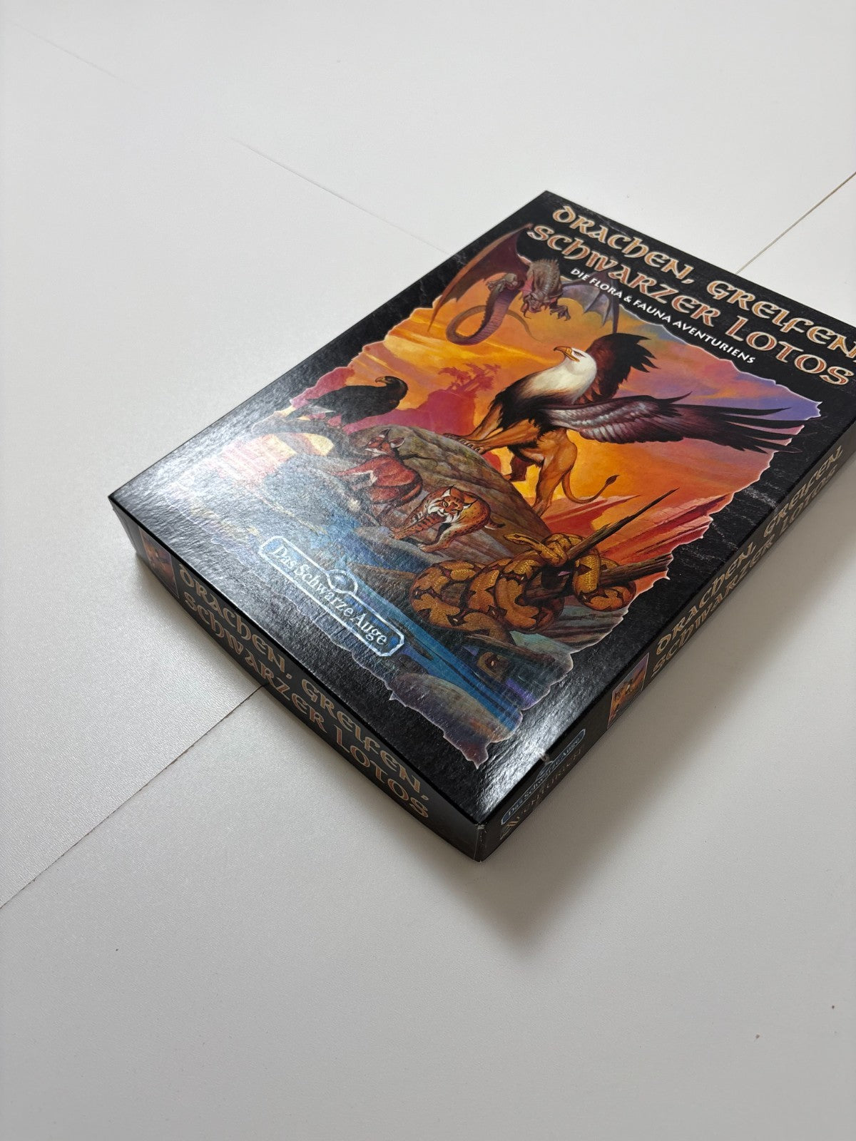 DSA Das Schwarze Auge Drachen Greifen Schwarzer Lotos Box Fanpro - Vollständig - Ansicht 4