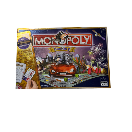 Brettspiel  Monopoly Banking  Parker 2005  Vollständig funktionsfähig - Ansicht 1