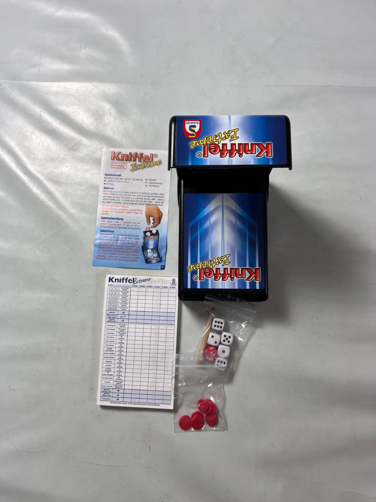 Schmidt Kniffel Extreme Roll and Play Gesellschaftsspiel  Vollständig - Ansicht 3