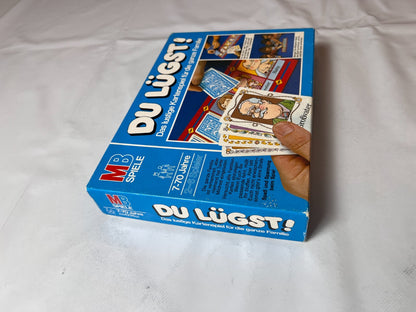 Du lügst! von MB Spiele Familienspiel Brettspiel Kartenspiel 1980 vollständig - Ansicht 5