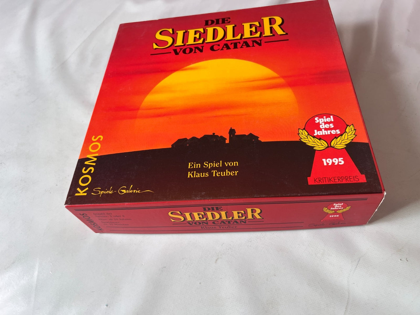 Brettspiel Die Siedler von Catan  Kosmos 1995  Holz  vollständig - Ansicht 8