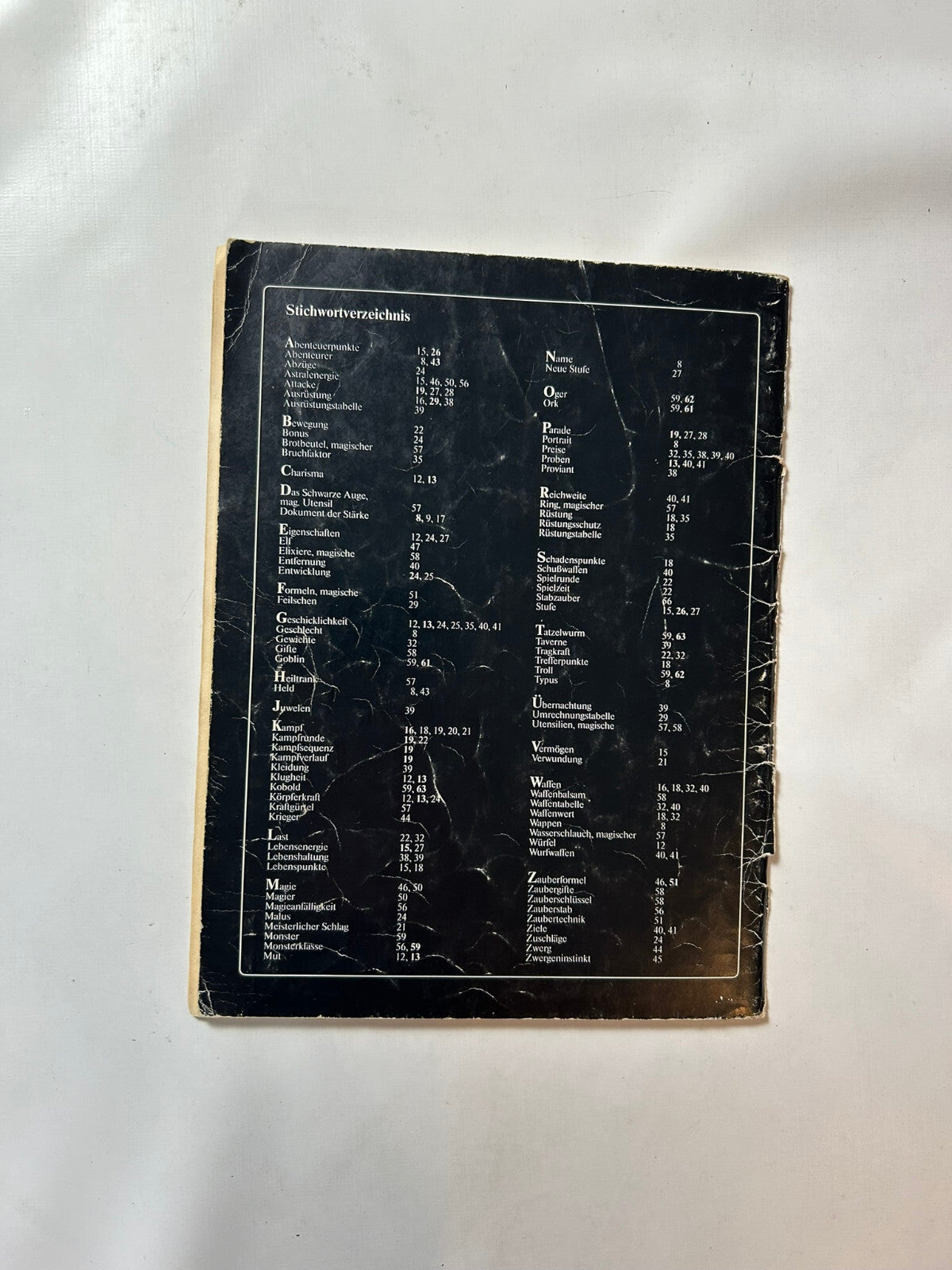 Detailfoto 5 – SKU A6174 – Rollenspiel-Buch gebraucht bei Brettspielimperium