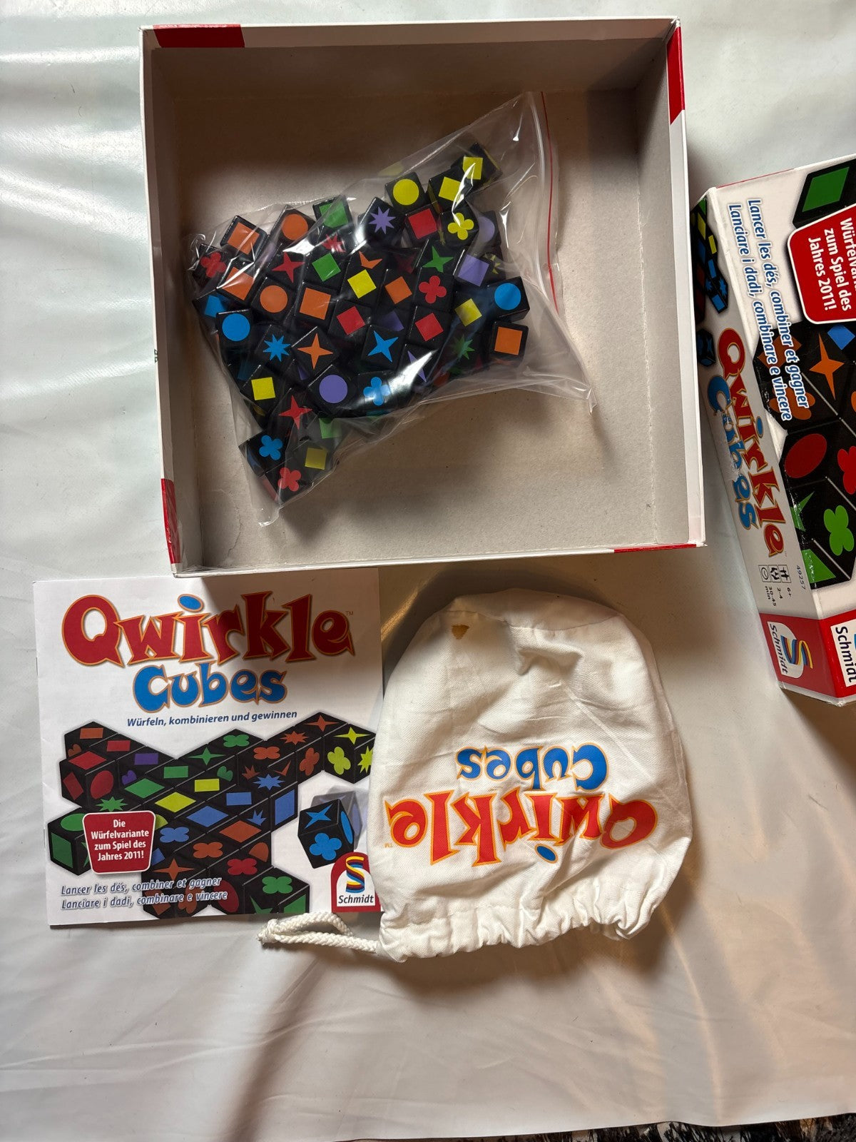 Qwirkle Cubes  Schmidt Spiele  Vollständig - Ansicht 6