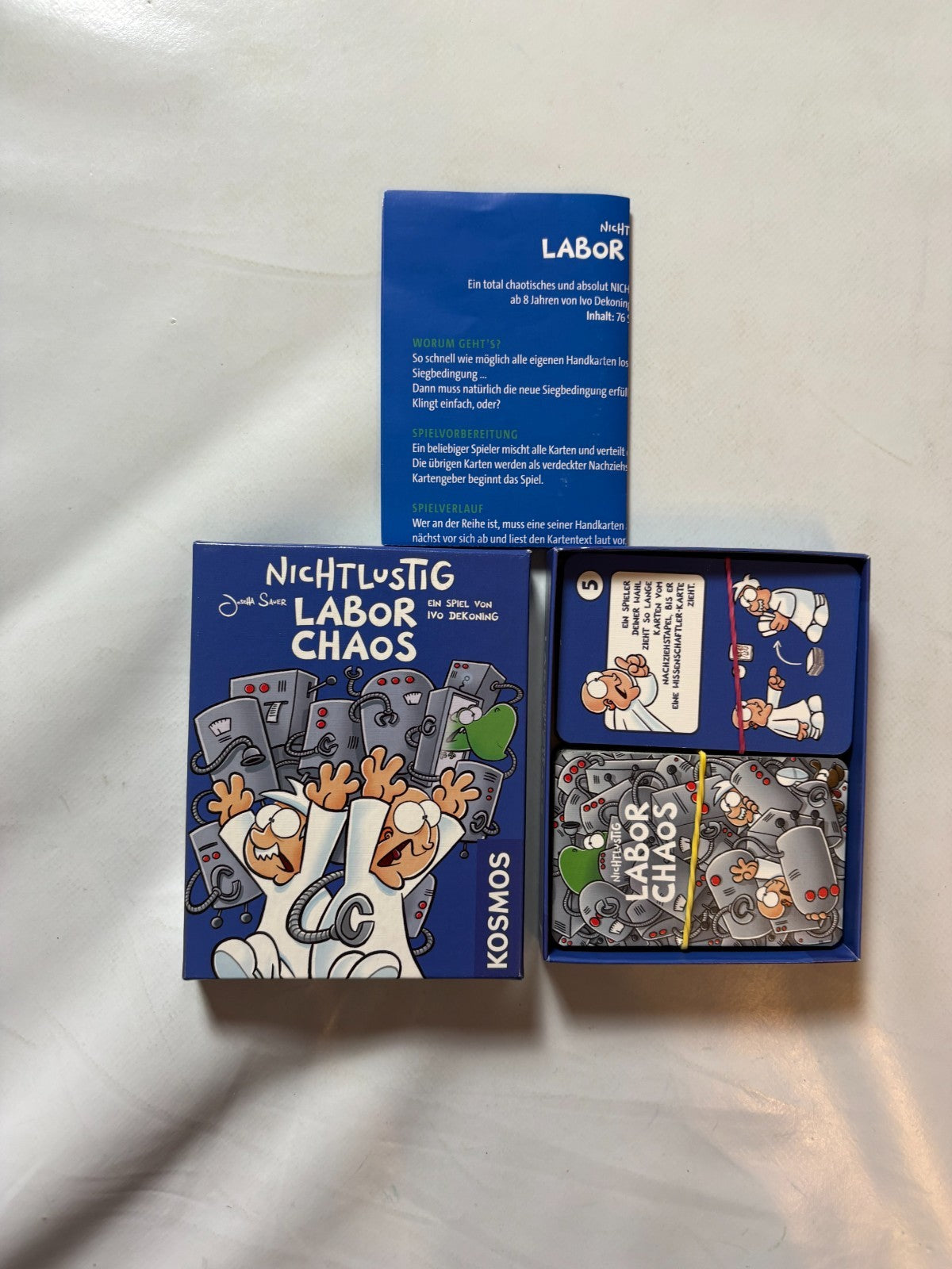 Nicht Lustig Labor Chaos Kosmos Kartenspiel  Vollständig - Ansicht 7