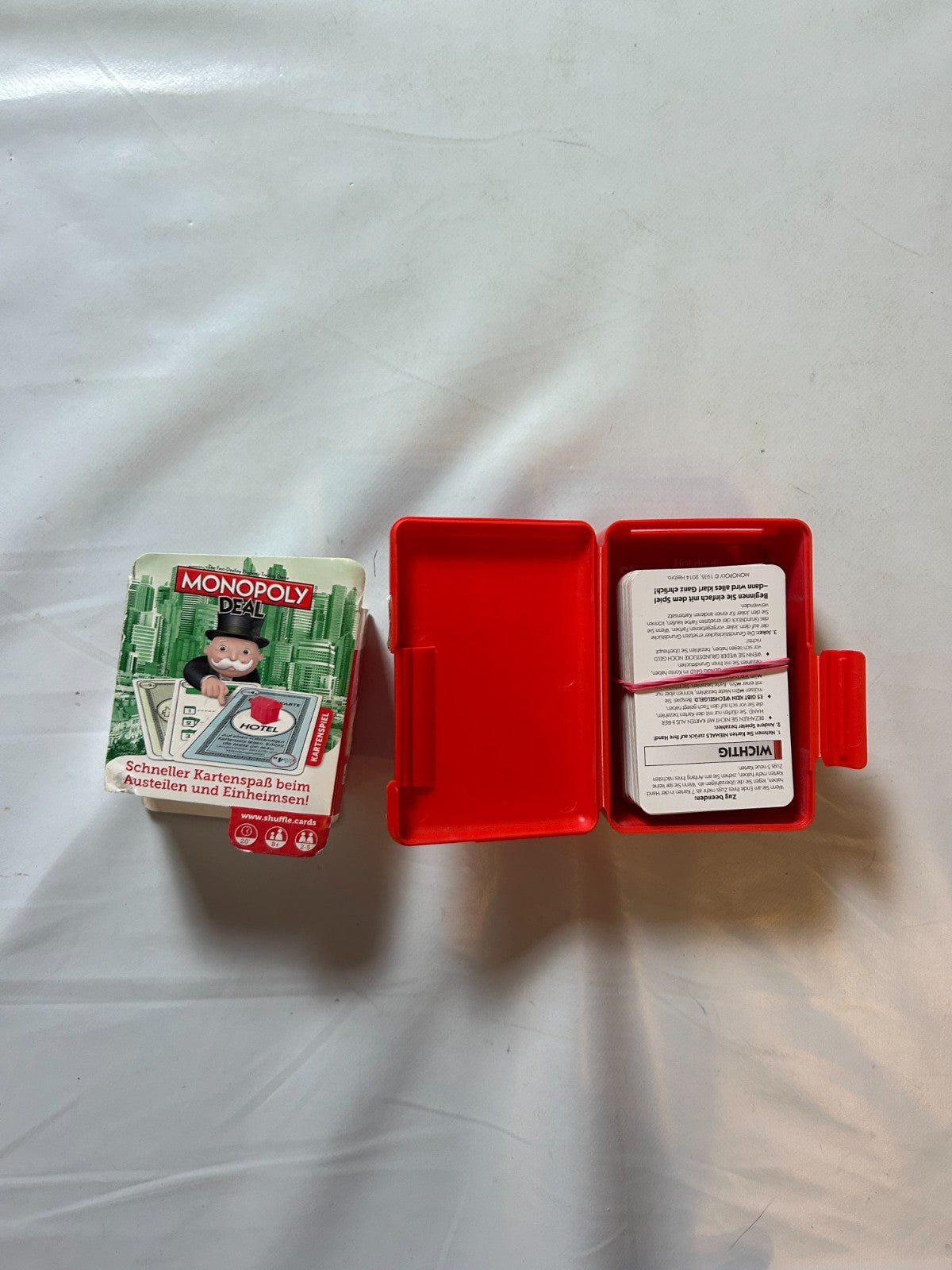 MONOPOLY DEAL SHUFFLE Hasbro 2017 Kartenspiel Spiel  Vollständig - Ansicht 6