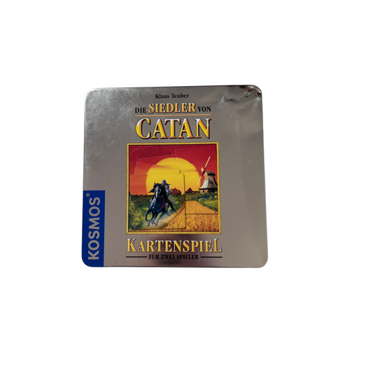 Die Siedler von Catan Kartenspiel Jubiläumsausgabe Metallbox  inkl. Erweiterung - Ansicht 1