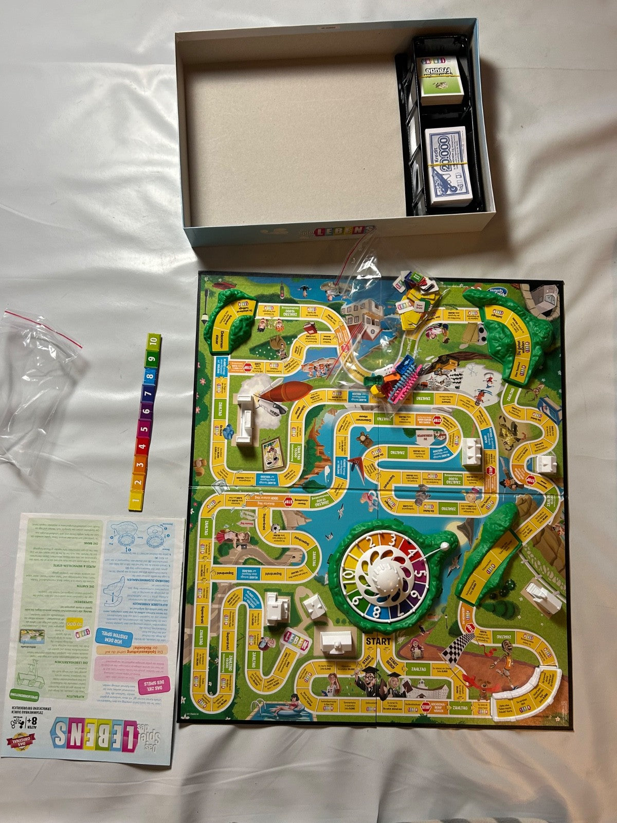 Das Spiel des Lebens Original Hasbro 2015 Brettspiel  Vollständig - Ansicht 8