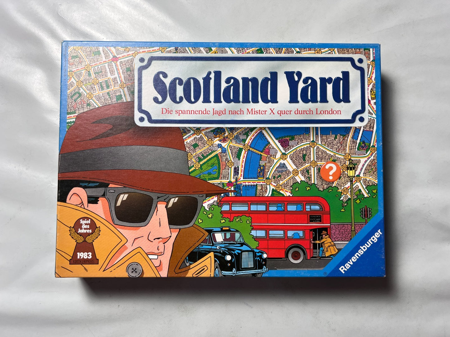 Scotland Yard  Brettspiel Ravensburger Spiel des Jahres 83 Retro - Vollständig - Ansicht 5