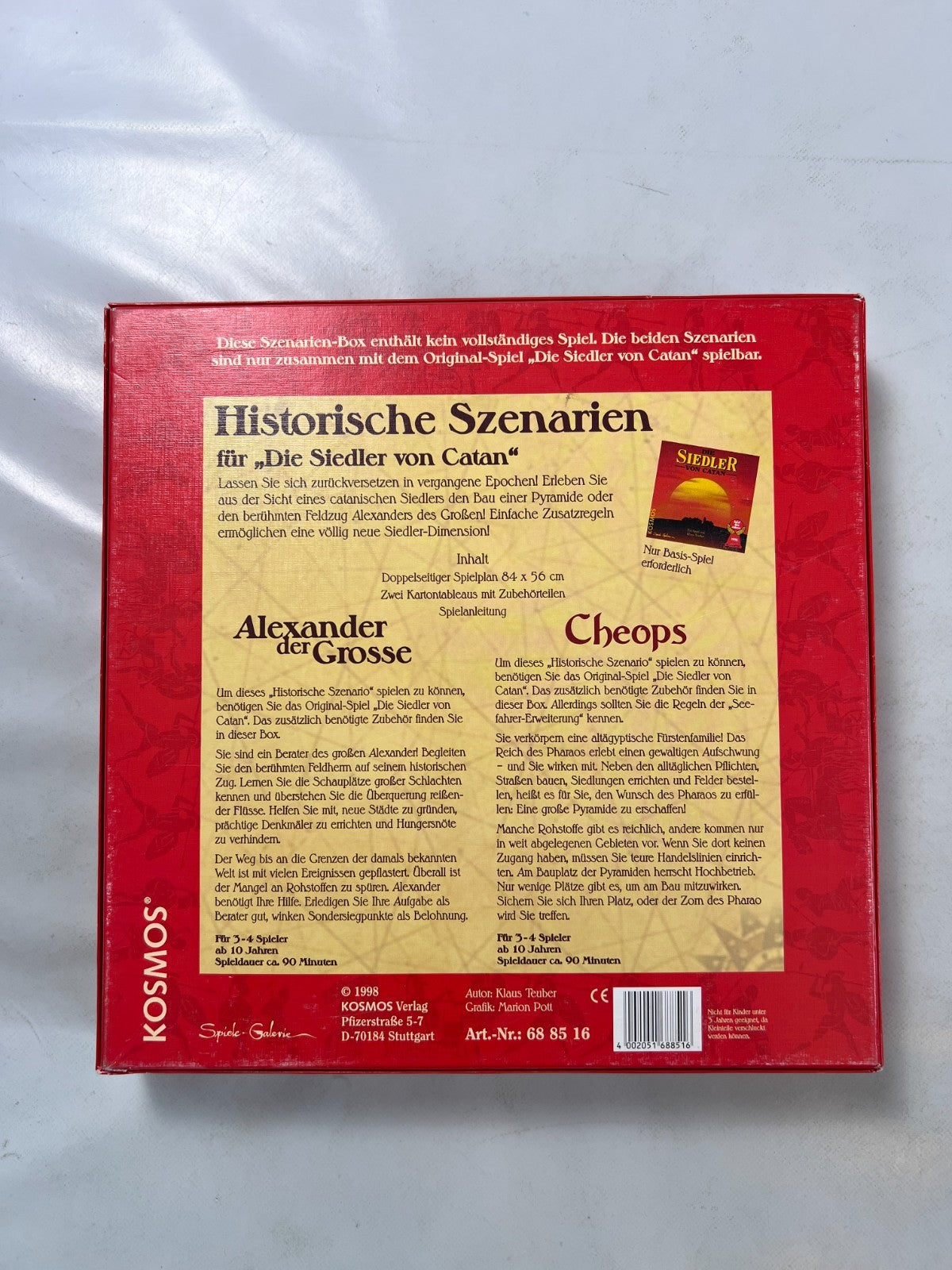 Die Siedler von Catan Historische Szenarien Alexander / Cheops  Vollständig - Ansicht 10