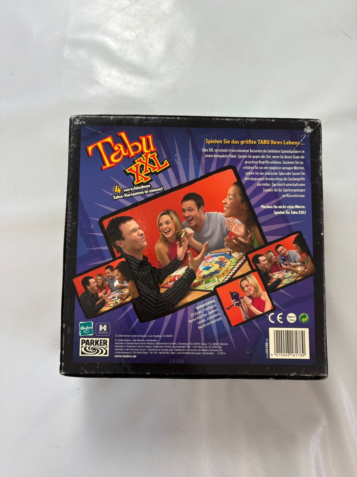 TABU XXL Parker  4 verschiedene TabuVarianten  Vollständig - Ansicht 10