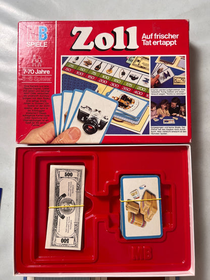 Zoll  auf frischer Tat ertappt  MB Spiele 1982  Vollständig - Ansicht 3