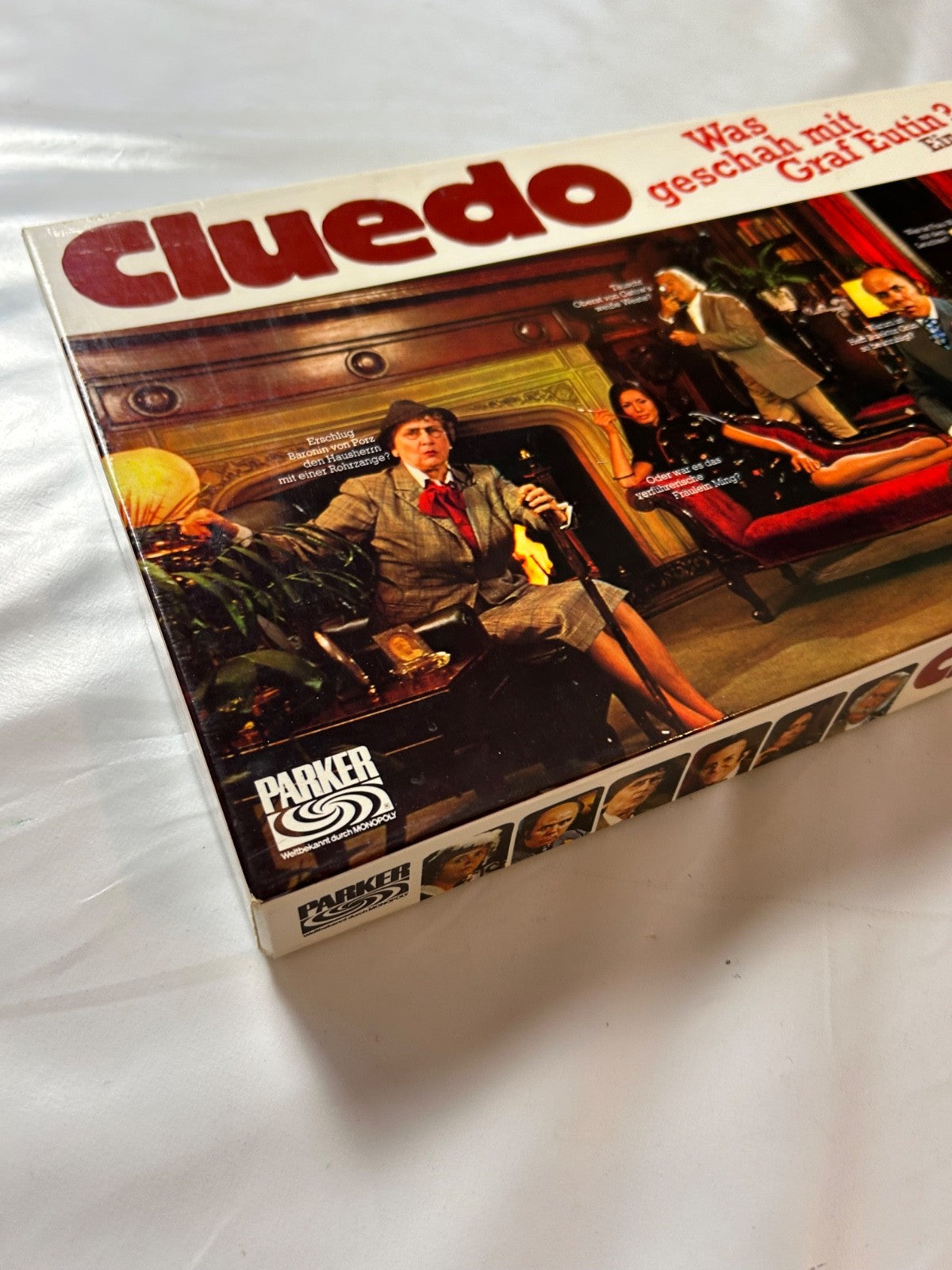 CLUEDO Was geschah mit Graf Eutin?  Parker 1992  Vollständig - Ansicht 5